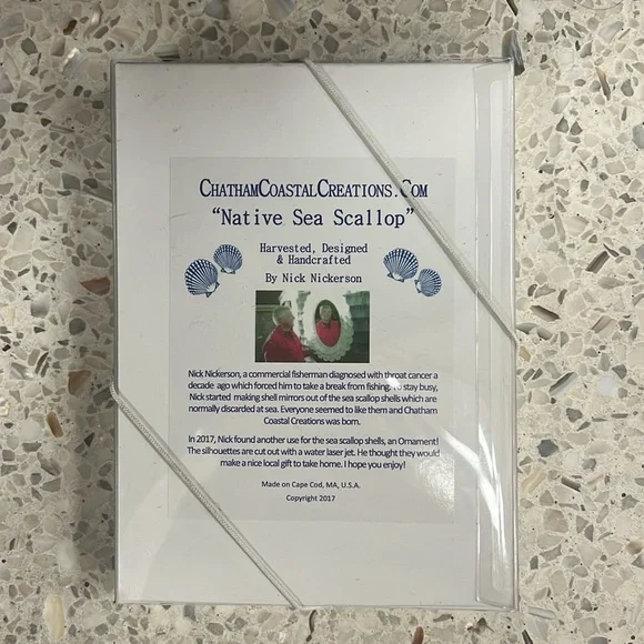 NWOT Shell Ornament - Picture 2 of 2